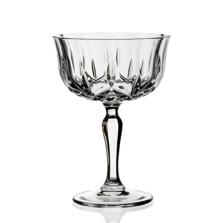 24 cl - Opera Coppa Champagne in Vetro - Set 6 Pezzi