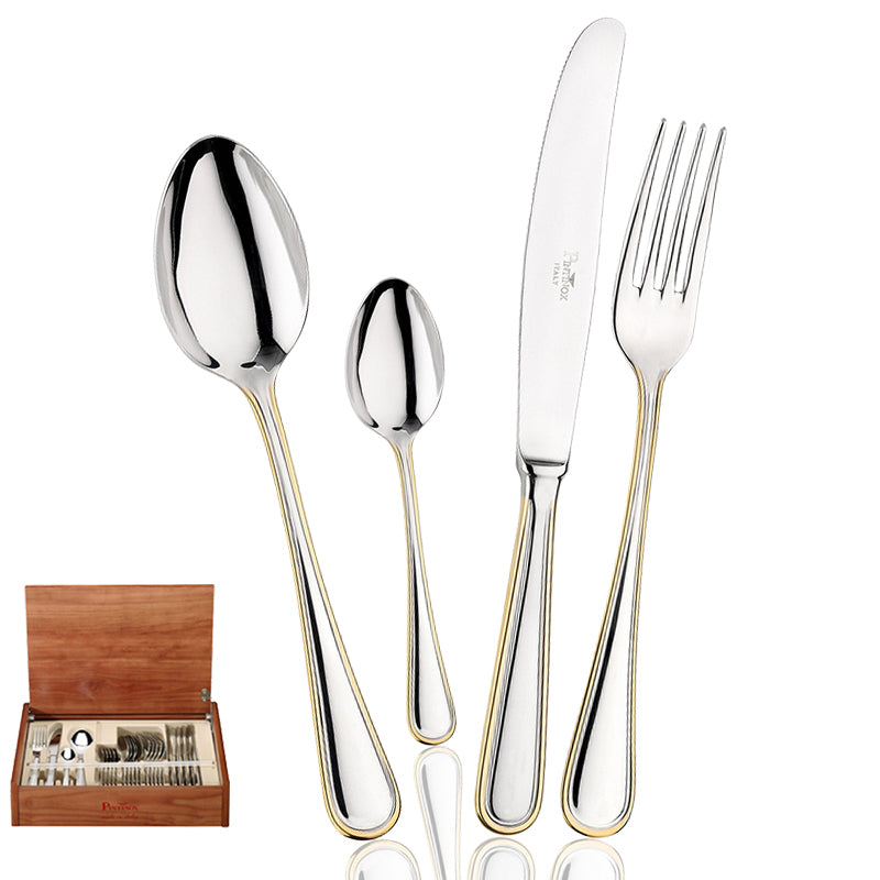 Sirio Servizio Posate In Acciaio Inox - Set 24 Pz