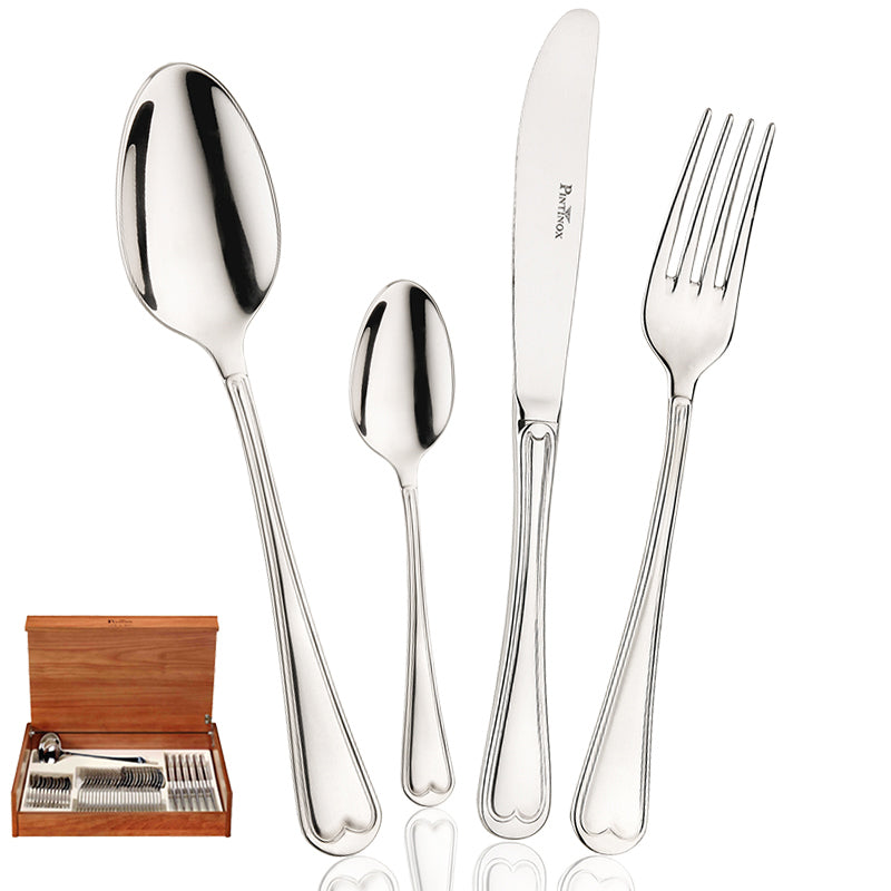 Superga Servizio Posate In Acciaio Inox - Set 49 Pz