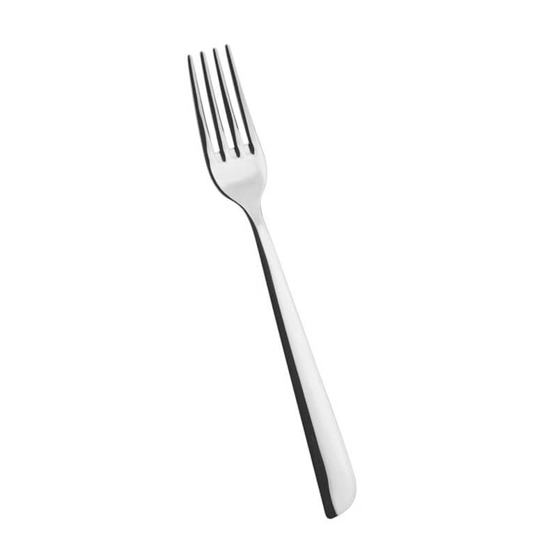 Modern Forchetta Pizza In Acciaio Inox - Set 12 Pz
