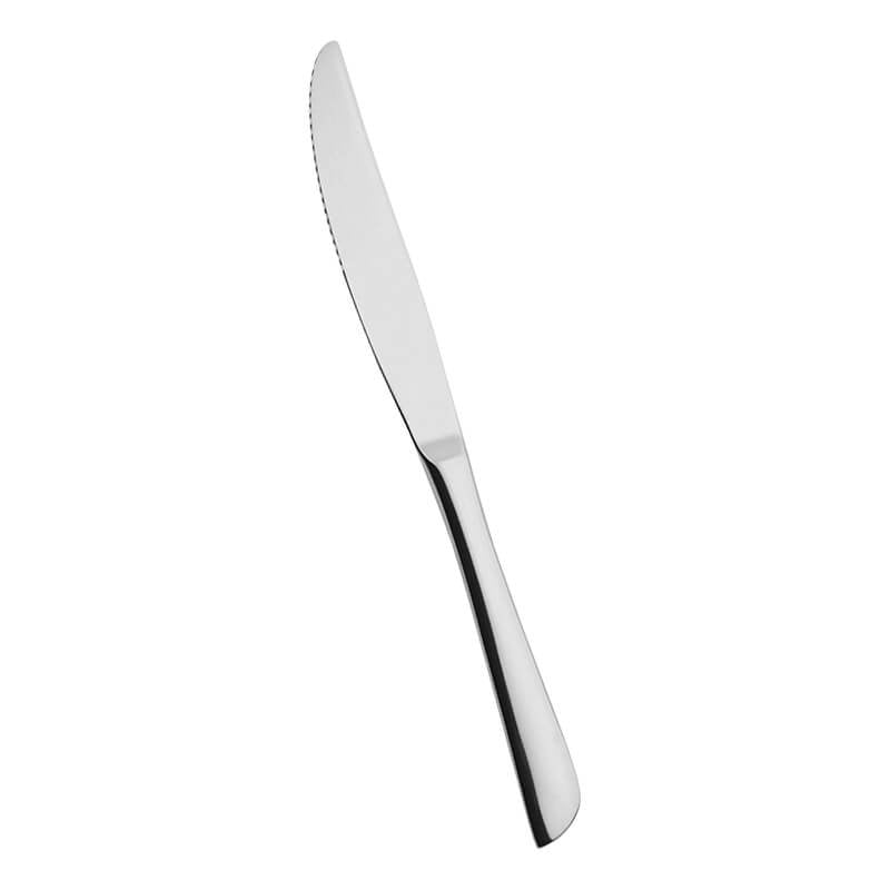 Modern Coltello Bistecca In Acciaio Inox Forgiato - Set 12 Pz