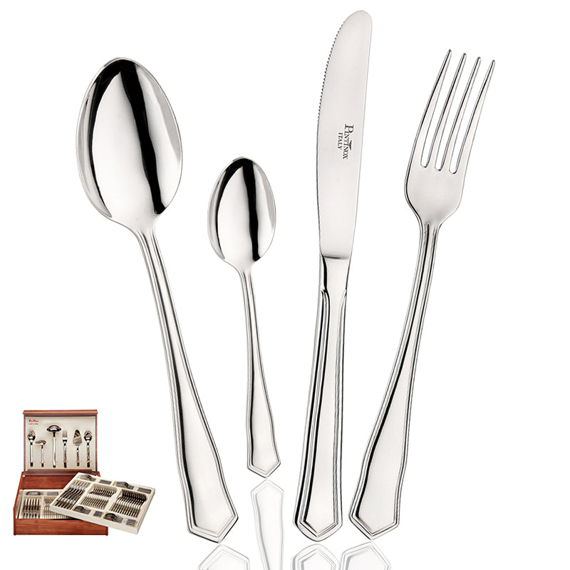 Sabrina Servizio Posate In Acciaio Inox - Set 126 Pz