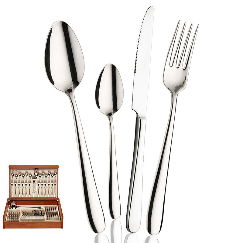 Maitre Servizio Posate In Acciaio Inox - Set 49 Pz
