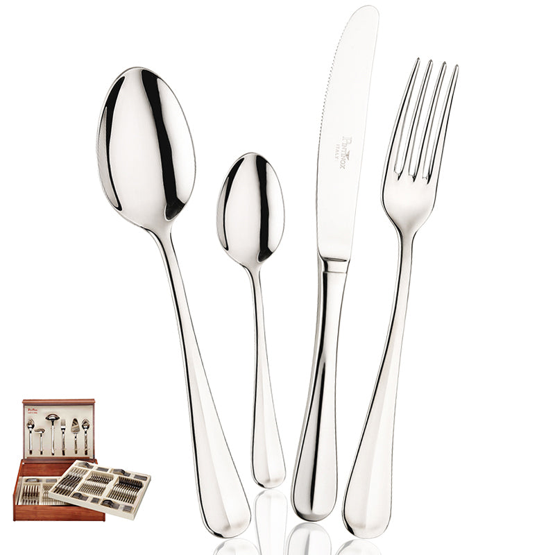 Roma Servizio Posate In Acciaio Inox - Set 126 Pz