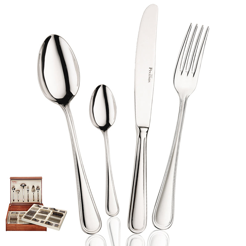 Sirio Servizio Posate In Acciaio Inox - Set 126 Pz