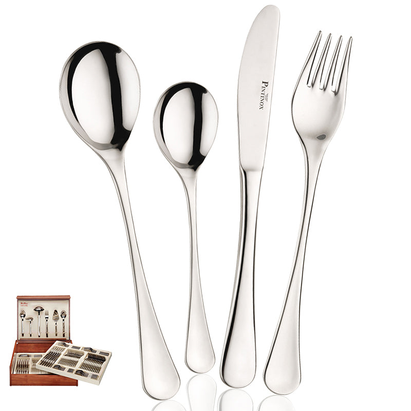 Solaris Servizio Posate In Acciaio Inox - Set 126 Pz