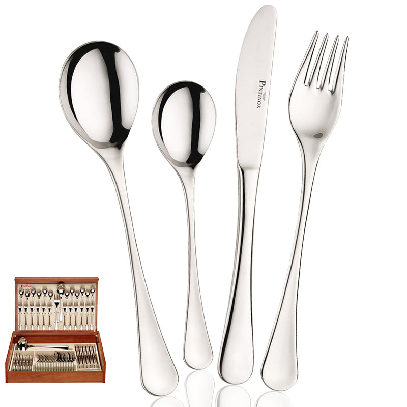 Solaris Servizio Posate In Acciaio Inox - Set 75 Pz