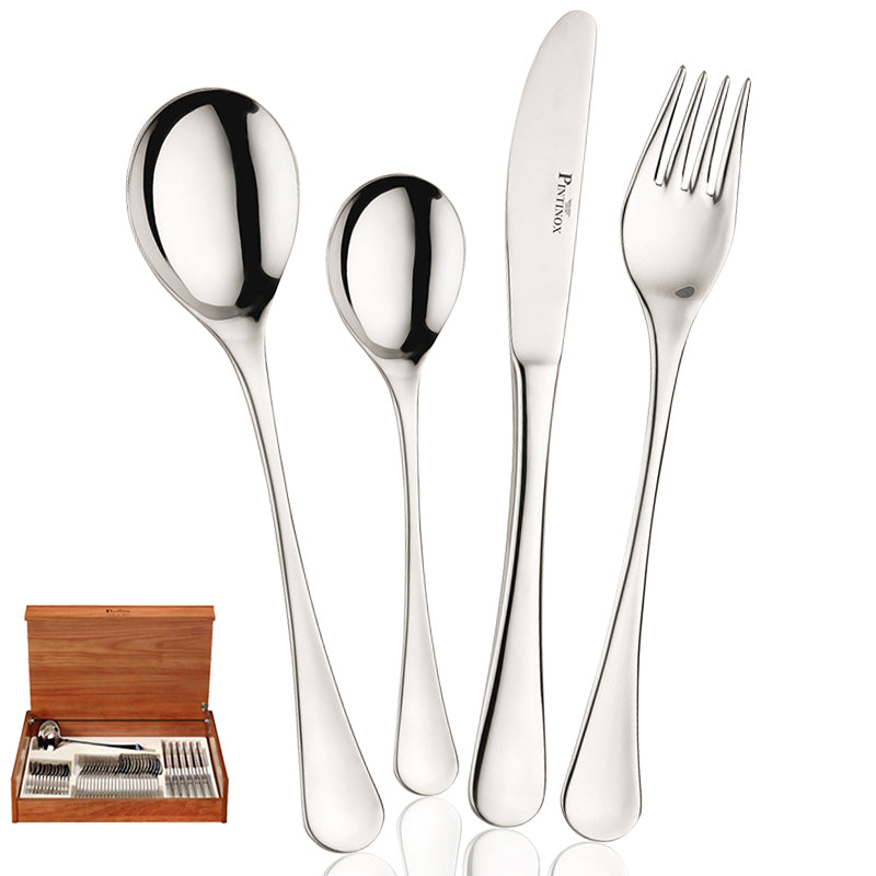 Solaris Servizio Posate In Acciaio Inox - Set 49 Pz