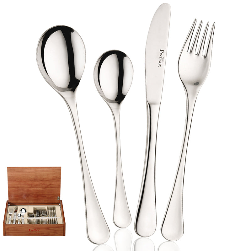 Solaris Servizio Posate In Acciaio Inox - Set 24 Pz