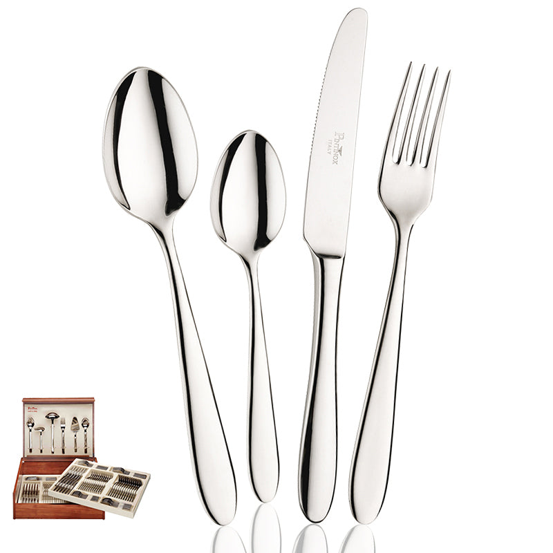 Ritz Servizio Posate In Acciaio Inox - Set 126 Pz