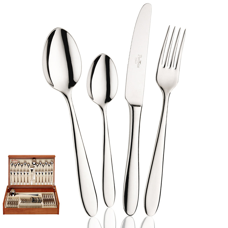 Ritz Servizio Posate In Acciaio Inox - Set 75 Pz
