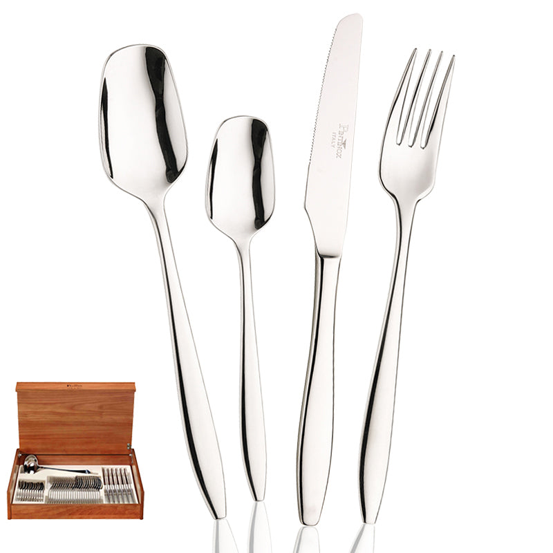 Trend Servizio Posate In Acciaio Inox - Set 49 Pz