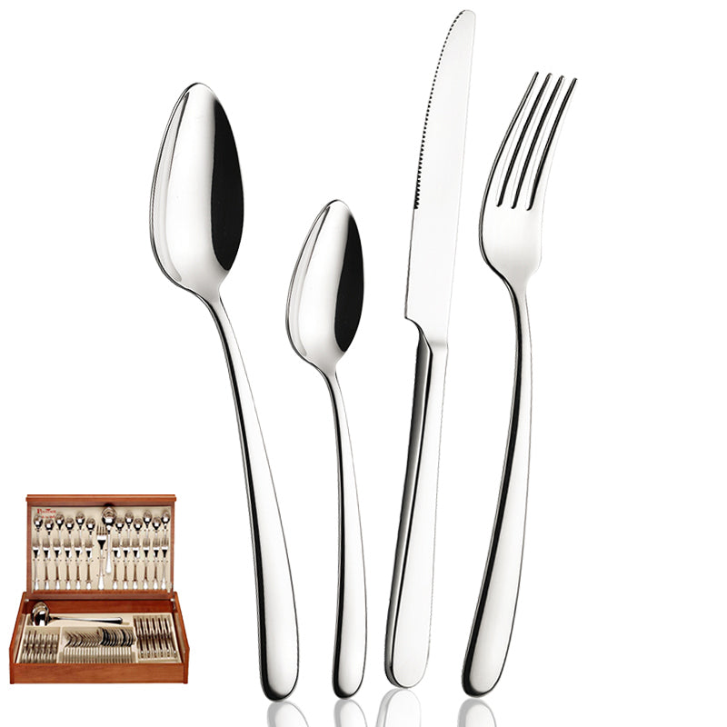 Savoy Servizio Posate In Acciaio Inox - Set 75 Pz