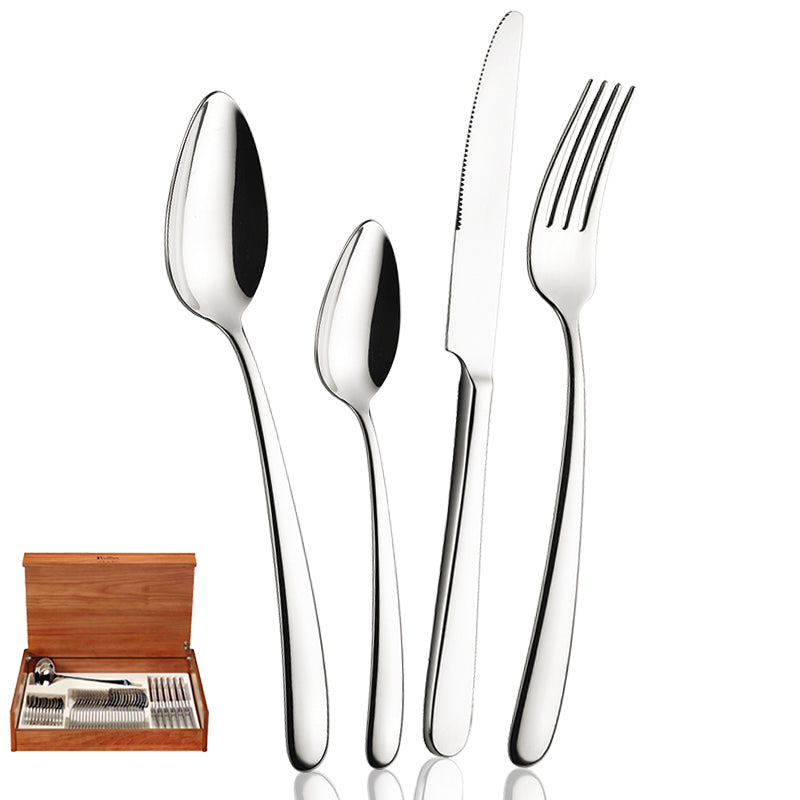 Savoy Servizio Posate In Acciaio Inox - Set 49 Pz