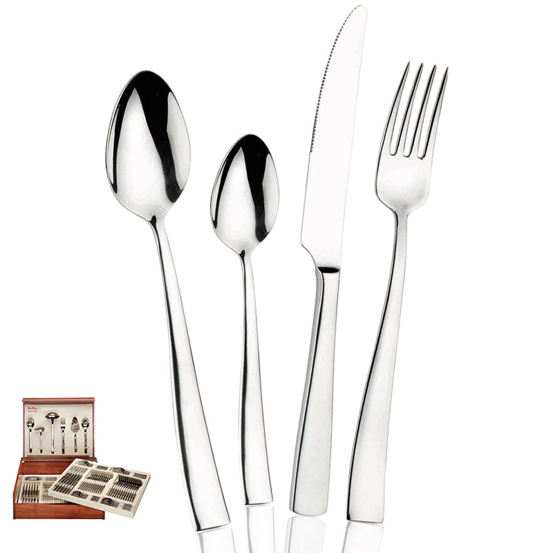 Palace Servizio Posate In Acciaio Inox - Set 126 Pz