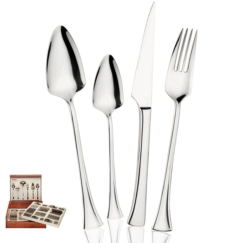 Liberty Servizio Posate In Acciaio Inox - Set 126 Pz