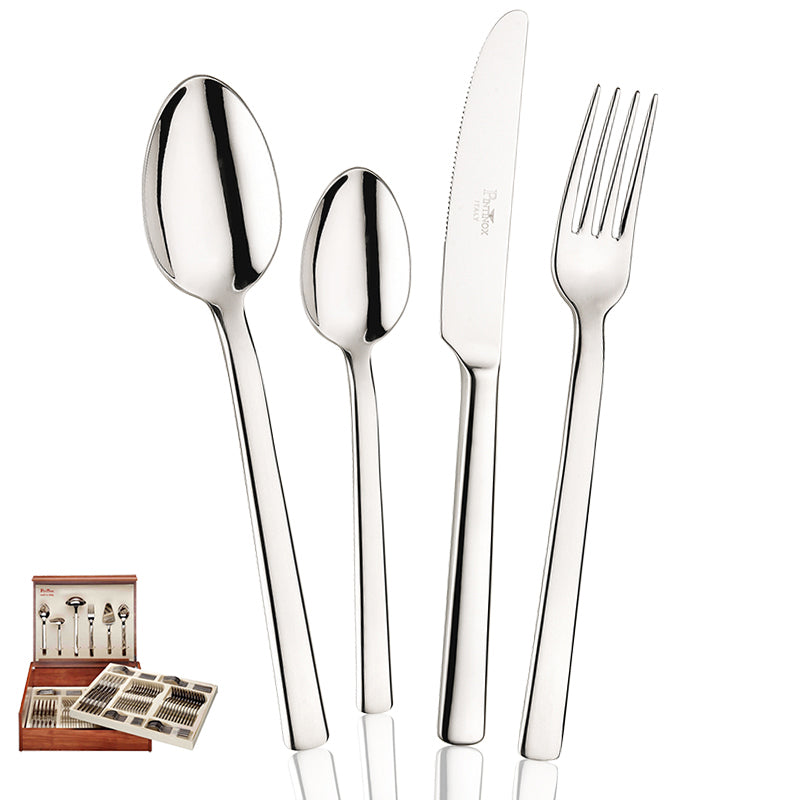 Millenium Servizio Posate In Acciaio Inox - Set 126 Pz