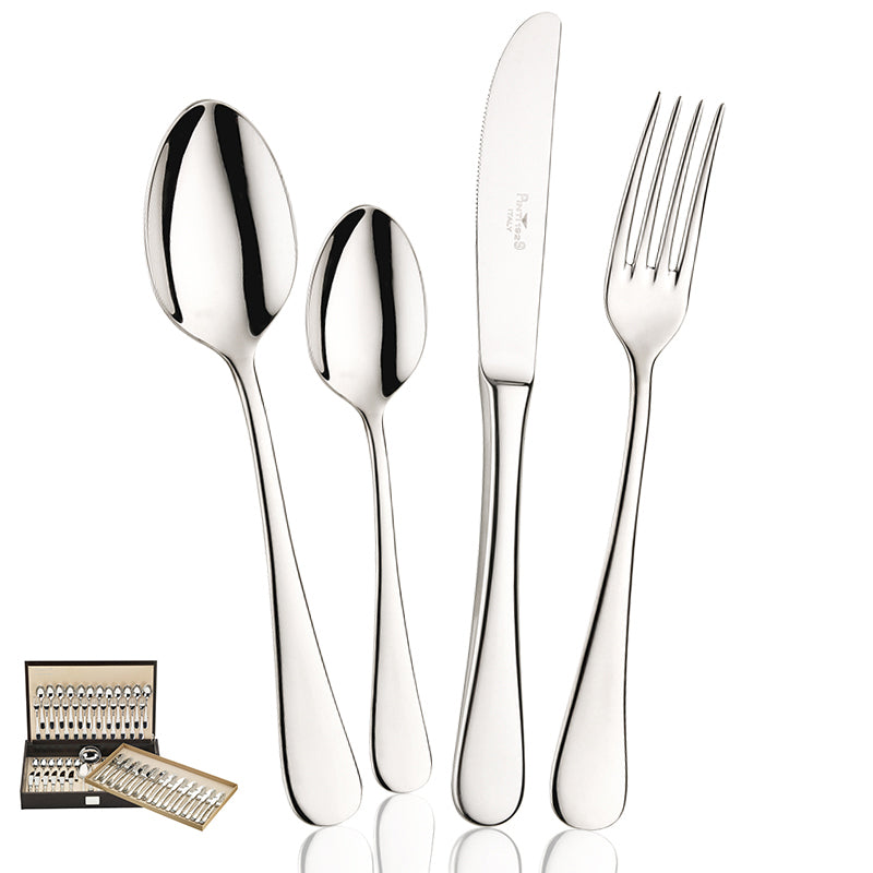 Pitagora Servizio Posate In Acciaio Inox - Set 75 Pz