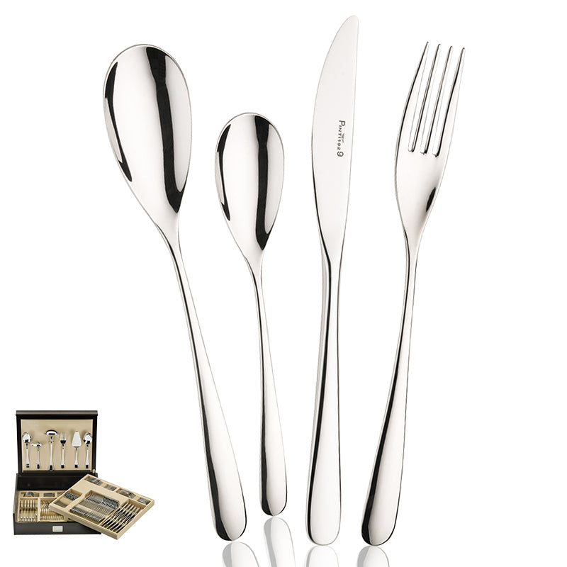 Swing Servizio Posate In Acciaio Inox - Set 126 Pz