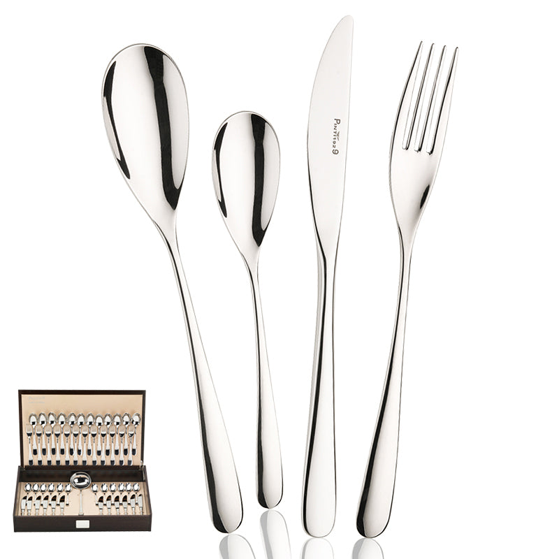Swing Servizio Posate In Acciaio Inox - Set 49 Pz