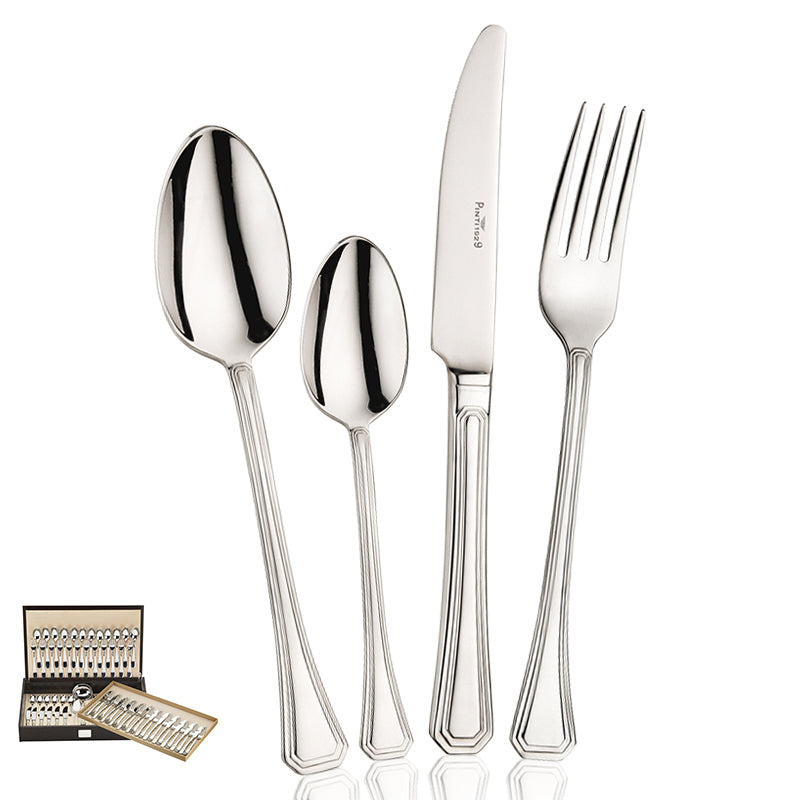 Octavia Servizio Posate In Acciaio Inox - Set 75 Pz