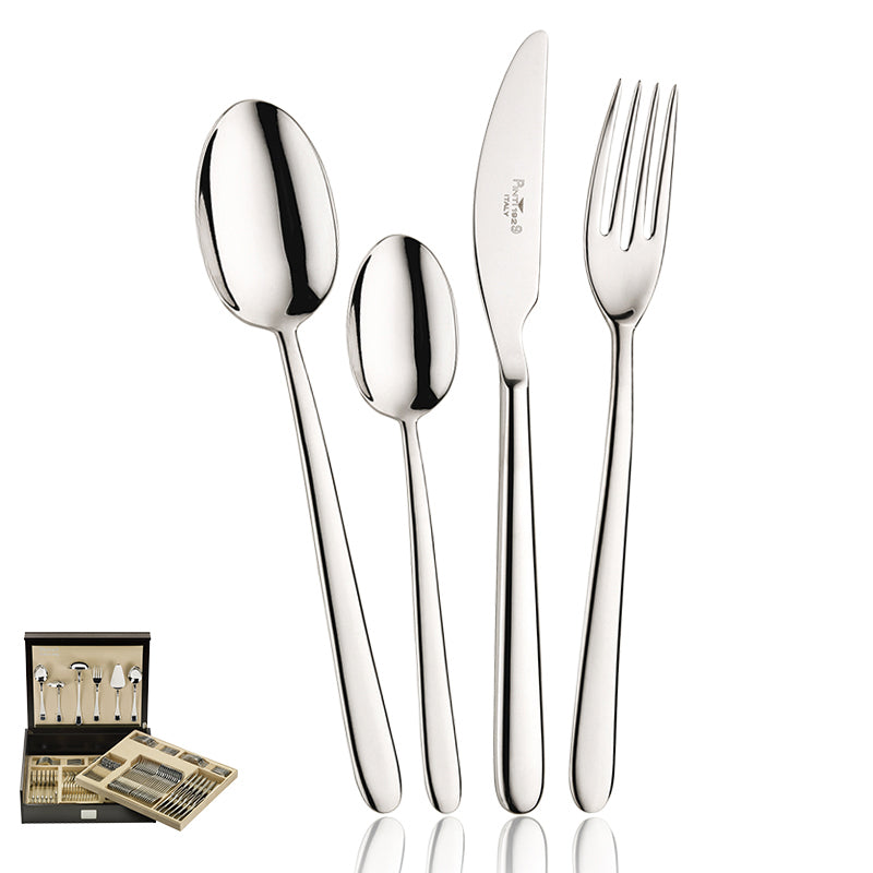 Privilege Servizio Posate In Acciaio Inox - Set 126 Pz
