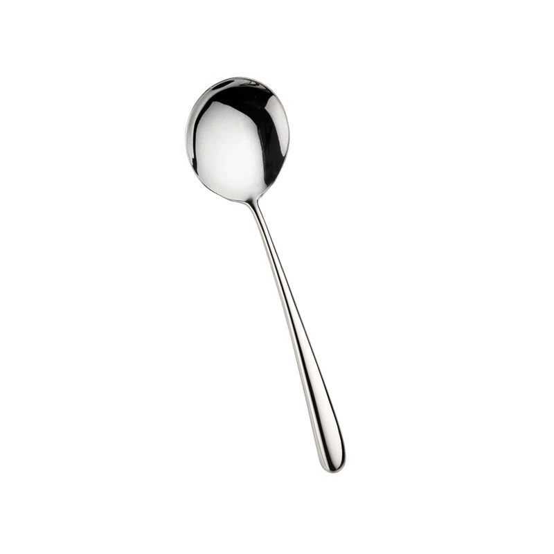 Bramante Cucchiaio Brodo In Acciaio Inox Forgiato - Set 12 Pz
