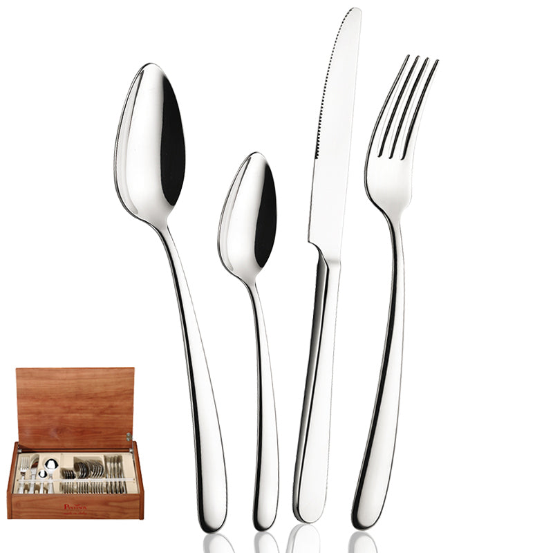 Savoy Servizio Posate In Acciaio Inox - Set 24 Pz