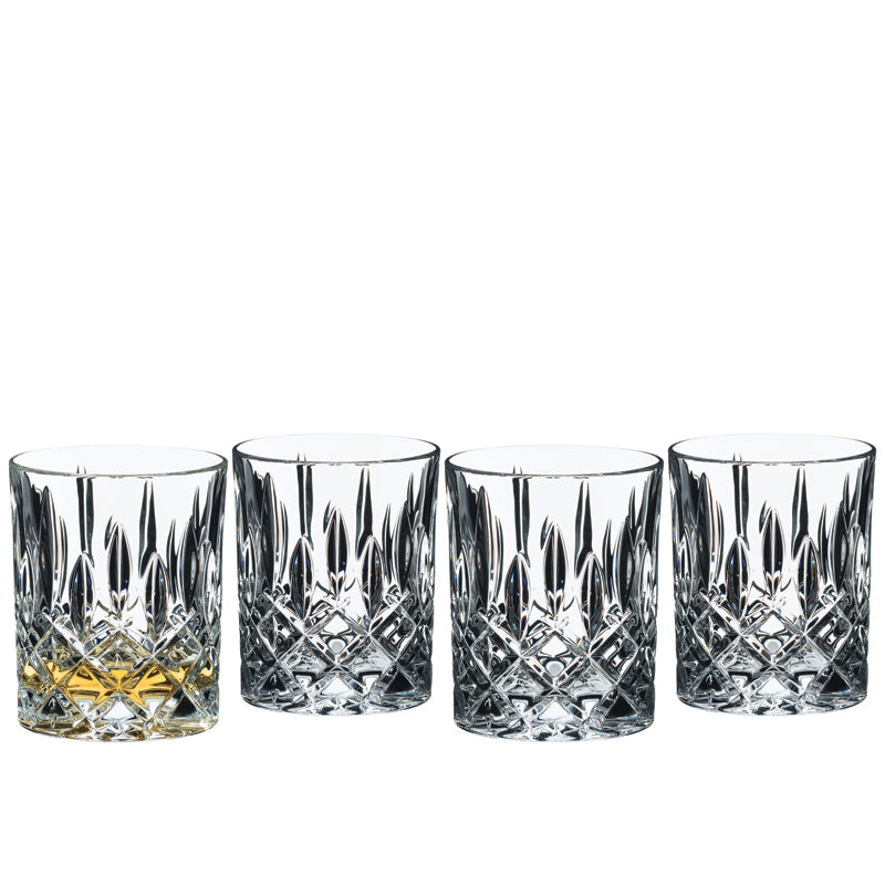 29.5 cl - Vivant Bicchiere Whisky in Vetro - Set 4 Pezzi