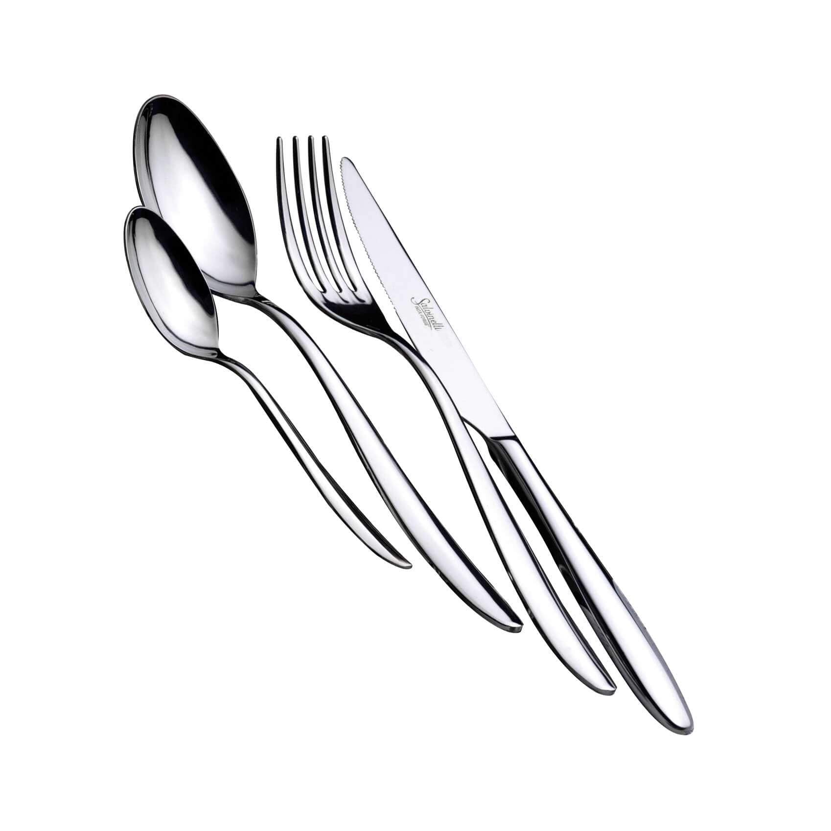 Fast Servizio Posate In Acciaio Inox - Set 24 Pz