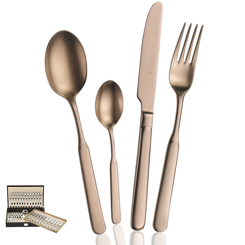 Casali Servizio Posate In Acciaio Inox - Set 75 Pz