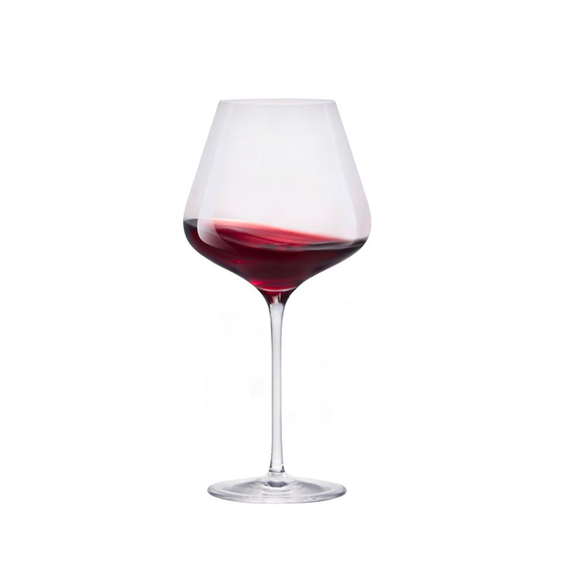 70.8 cl - Quatrophil Calice Vino Rosso Burgundy in Vetro - Set 6 Pezzi