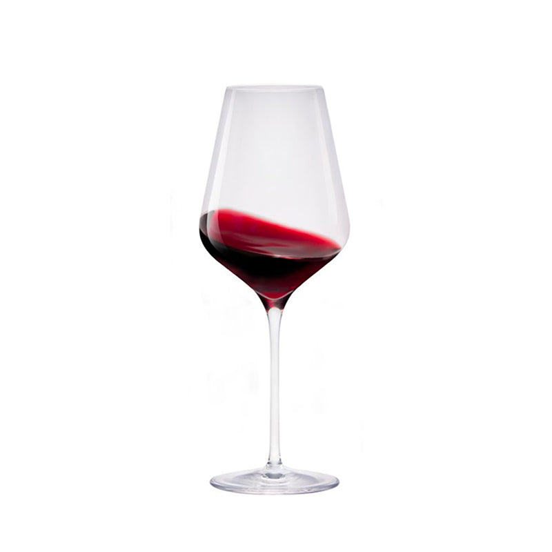 56.8 cl - Quatrophil Calice Vino Rosso in Vetro - Set 6 Pezzi