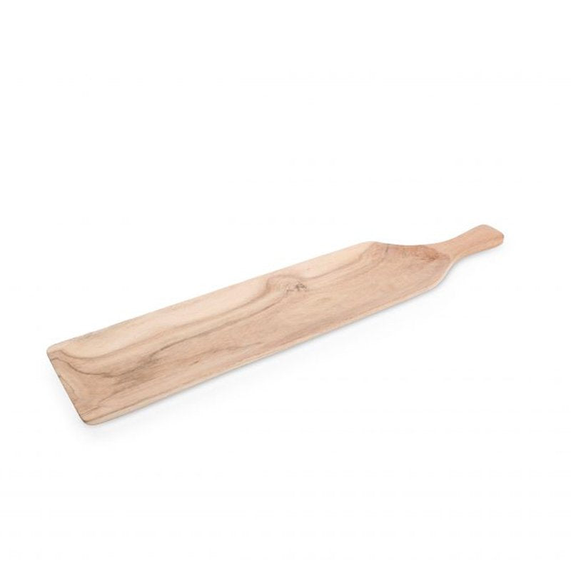 50x10 cm - Vassoio Rettangolare Con Manico In Legno