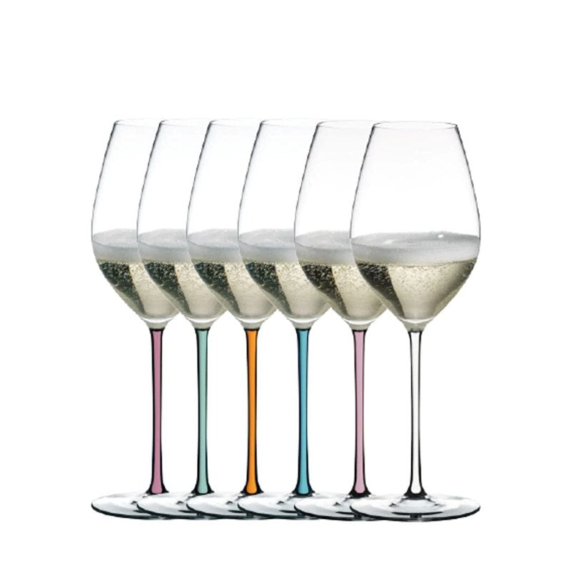 44.4 cl - Fatto A Mano Calice Degustazione in Vetro - Set 6 Pezzi