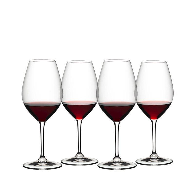 66.7 cl - Wine Friendly Calice Vino Rosso in Vetro - Set 4 Pezzi