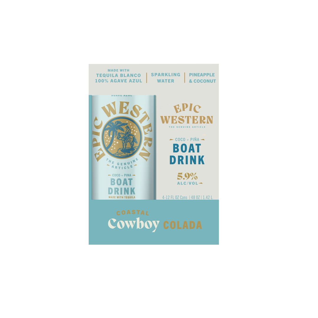 Epic Western Boat Drink 4-Pack