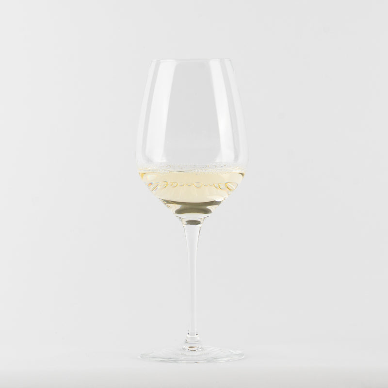 30.5 cl - InAlto Tre Sensi Calice Vino Bianco in Vetro - Set 6 Pezzi