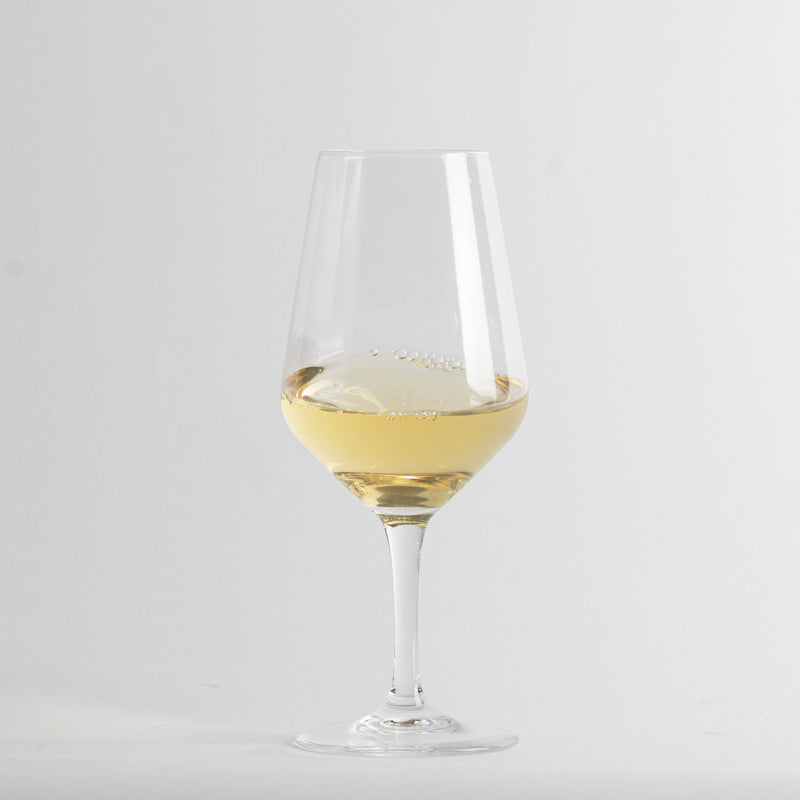 44.5 cl - Milano Calice Vino Bianco in Vetro - Set 6 Pezzi