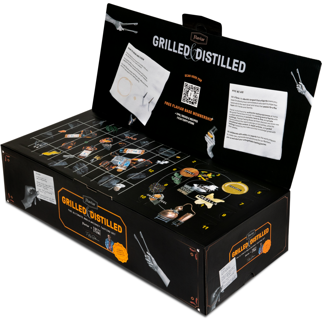 Flaviar Grilled & Distilled Box