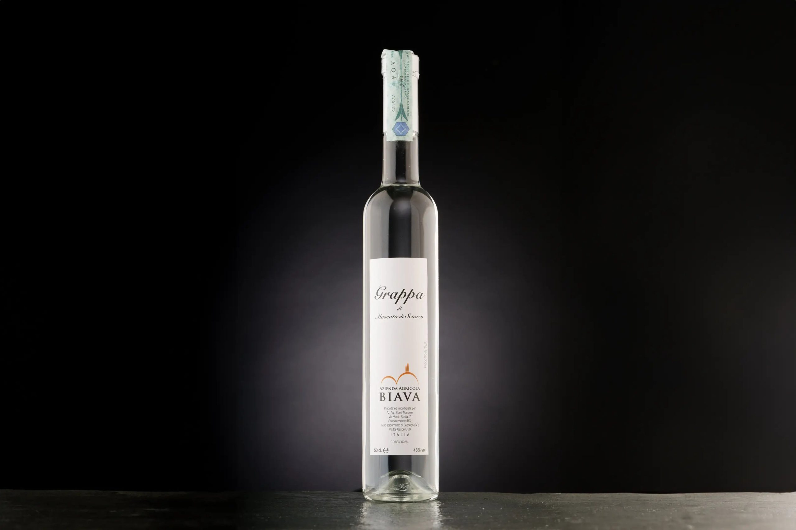 Grappa Moscato di Scanzo