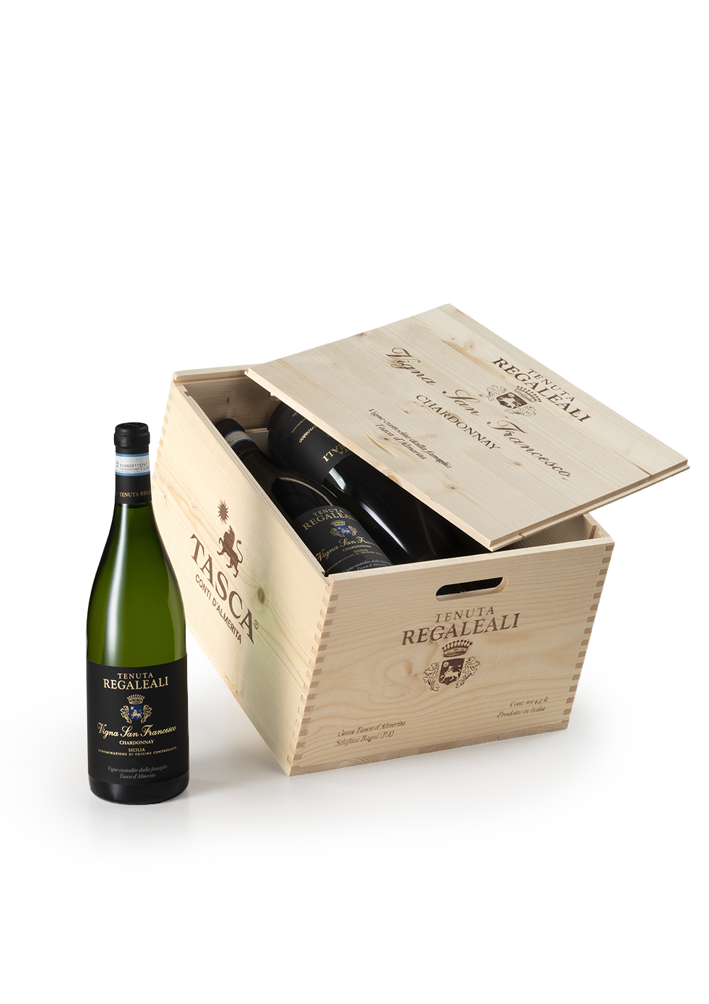 Vigna San Francesco Chardonnay - 2022 - Cassa di legno