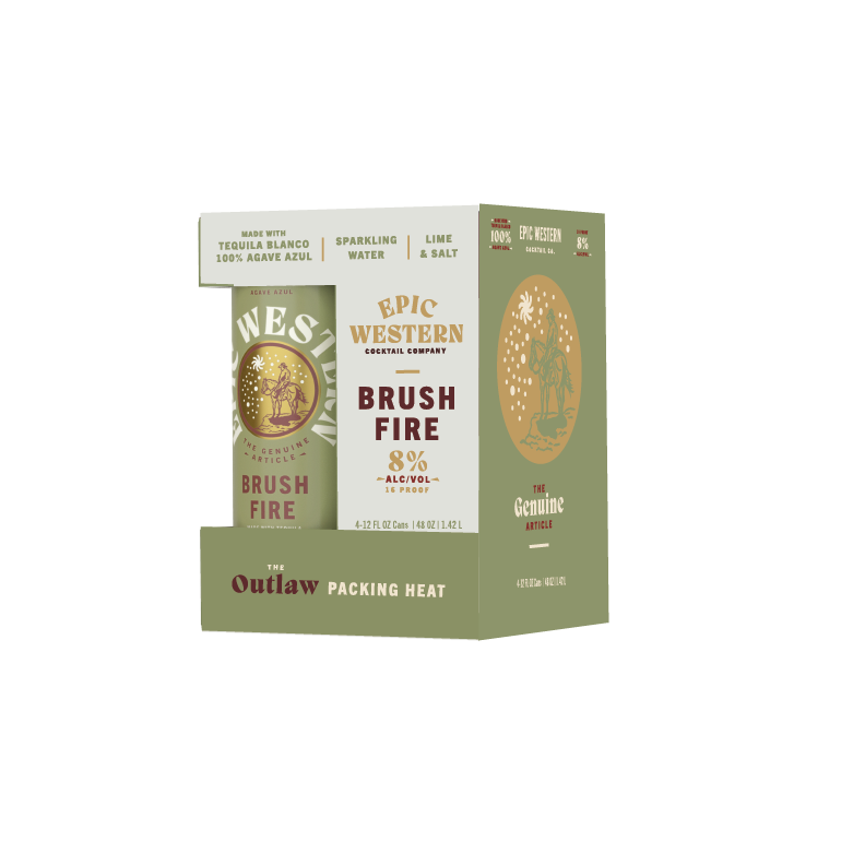 EPIC WESTERN BRUSH FIRE COCKTAILS 4-PACK