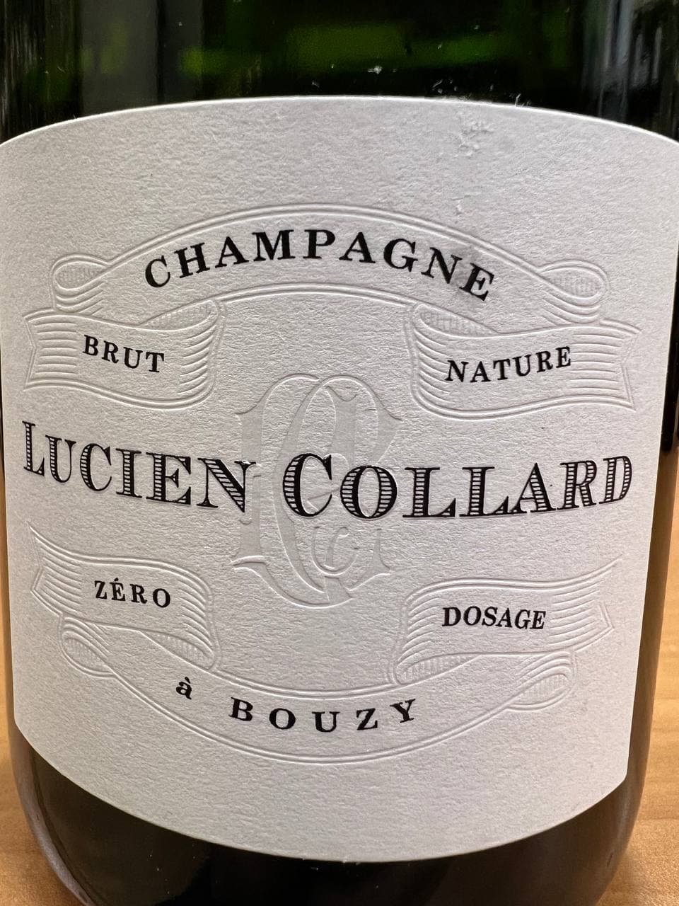 Champagne Lucien Collard Brut Nature Grand Cru Bouzy