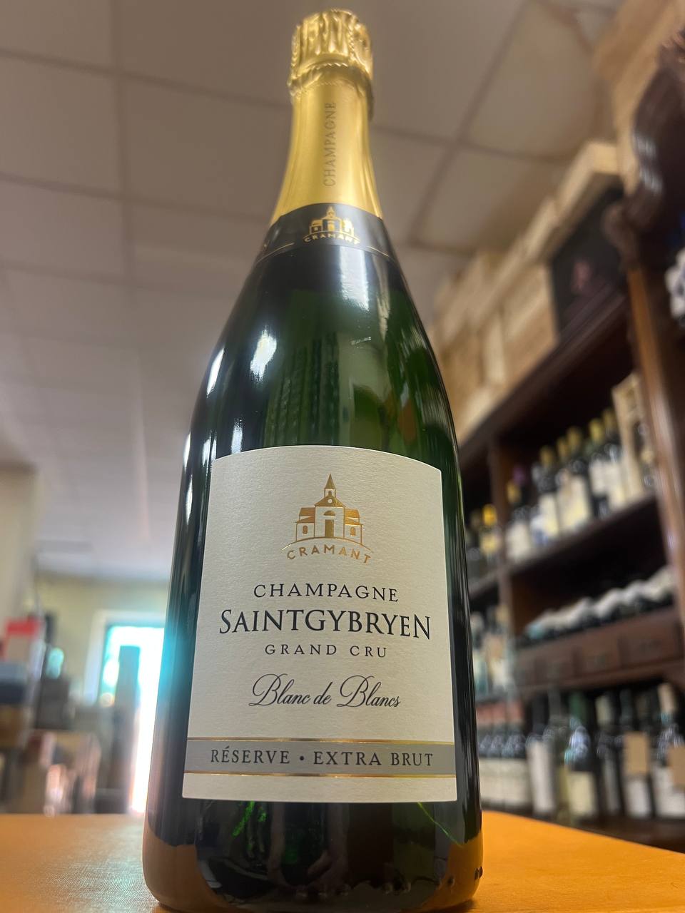 Champagne Grand Cru Saintgybryen Blanc de Blancs  Réserve Extra Brut
