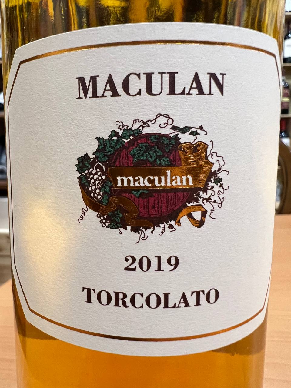 Torcolato  Breganze DOC 2019 Maculan